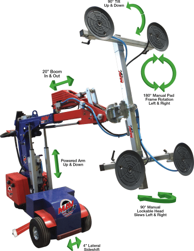 MAVLift indoor glazing robot diagram