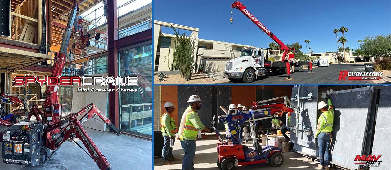 Smiley Lifting Solutions equipment in action